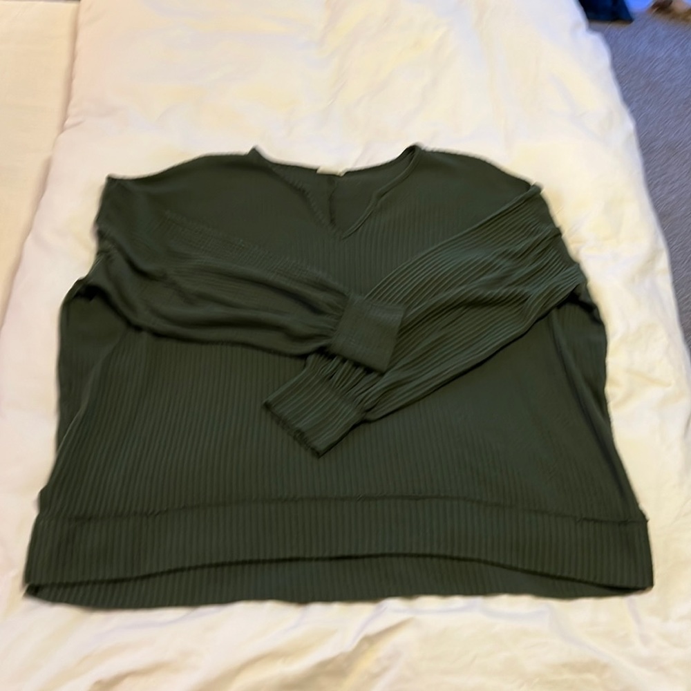Green Sweater